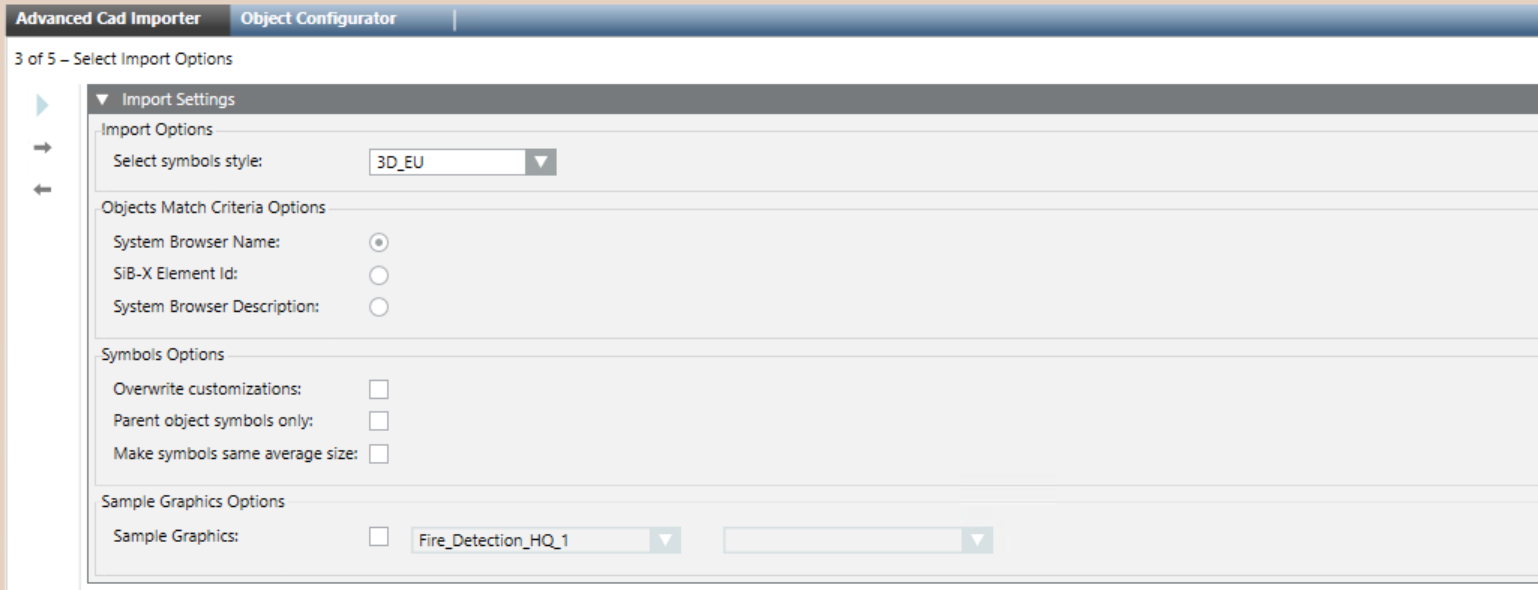 Page 3: Select Options